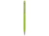 Ручка-стилус металлическая шариковая Jucy Soft soft-touch (зеленое яблоко)  (Изображение 2)