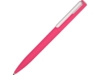 Ручка пластиковая шариковая Bon soft-touch (розовый)  (Изображение 1)