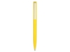 Ручка пластиковая шариковая Bon soft-touch (желтый)  (Изображение 2)