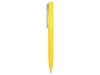 Ручка пластиковая шариковая Bon soft-touch (желтый)  (Изображение 3)
