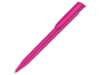 Ручка пластиковая шариковая Happy (розовый)  (Изображение 1)