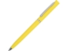 Ручка пластиковая шариковая Navi soft-touch (желтый)  (Изображение 1)