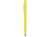Ручка пластиковая шариковая Navi soft-touch (желтый)  (Изображение 3)
