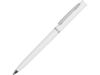 Ручка пластиковая шариковая Navi soft-touch (белый)  (Изображение 1)