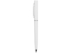 Ручка пластиковая шариковая Navi soft-touch (белый)  (Изображение 3)