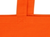 Сумка из хлопка Carryme 140, 140 г/м2 (оранжевый)  (Изображение 5)