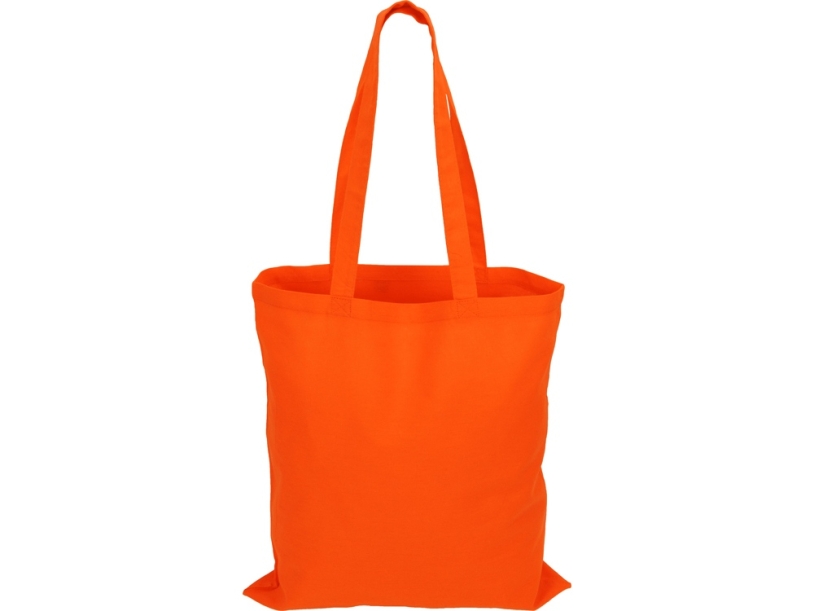 Сумка из хлопка Carryme 140, 140 г/м2 (оранжевый)  (Изображение 3)