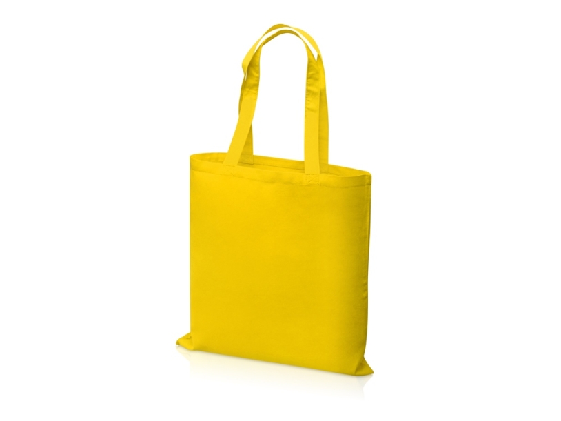 Сумка из хлопка Carryme 140, 140 г/м2 (желтый)  (Изображение 2)