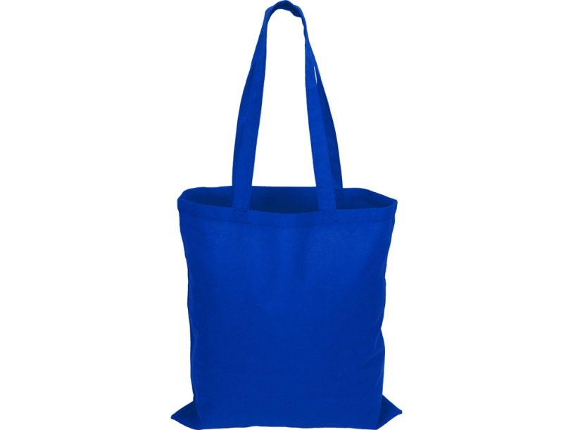 Сумка из хлопка Carryme 140, 140 г/м2 (синий)  (Изображение 3)