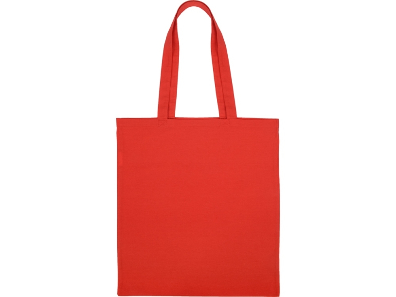 Сумка из хлопка Carryme 140, 140 г/м2 (красный)  (Изображение 4)