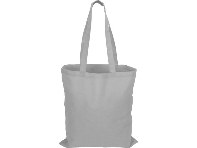 Сумка из хлопка Carryme 140, 140 г/м2 (серый)  (Изображение 3)