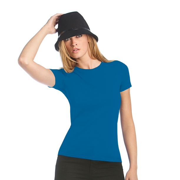 Футболка женская  Women-only (ярко-синий) XS (Изображение 2)