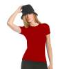 Футболка женская  Women-only (темно-красный) XL (Изображение 2)