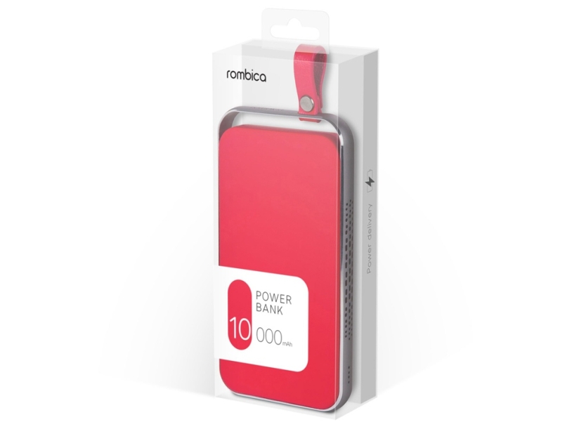 Внешний аккумулятор NEO Electron, 10000 mAh (красный)  (Изображение 5)