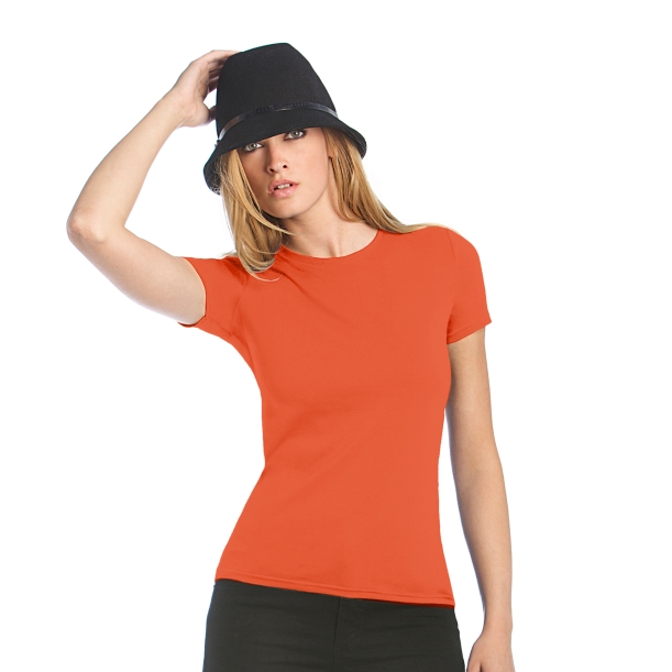 Футболка женская  Women-only (коралловый) M (Изображение 2)