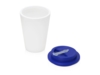Пластиковый стакан с двойными стенками Take away (синий/белый)  (Изображение 2)