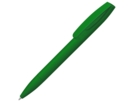 Ручка шариковая пластиковая Coral Gum , soft-touch (зеленый) 