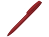 Ручка шариковая пластиковая Coral Gum , soft-touch (красный)  (Изображение 1)