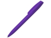 Ручка шариковая пластиковая Coral Gum , soft-touch (фиолетовый)  (Изображение 1)