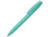 Ручка шариковая пластиковая Coral Gum , soft-touch (бирюзовый)  (Изображение 1)