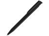 Ручка шариковая пластиковая Happy Gum, soft-touch (черный)  (Изображение 1)