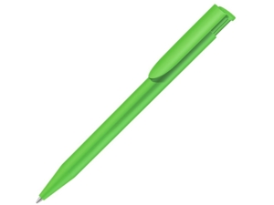Ручка шариковая пластиковая Happy Gum, soft-touch (салатовый) 