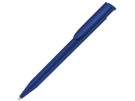 Ручка шариковая пластиковая Happy Gum, soft-touch (синий) 