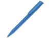 Ручка шариковая пластиковая Happy Gum, soft-touch (голубой)  (Изображение 1)