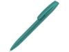 Ручка шариковая пластиковая Coral (бирюзовый)  (Изображение 1)