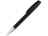 Ручка шариковая пластиковая Coral SI (черный)  (Изображение 1)