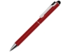 Ручка шариковая металлическая Straight SI Touch (красный)  (Изображение 1)