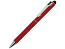 Ручка шариковая металлическая Straight SI Touch (красный) 