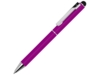 Ручка шариковая металлическая Straight SI Touch (розовый)  (Изображение 1)
