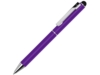 Ручка шариковая металлическая Straight SI Touch (фиолетовый)  (Изображение 1)