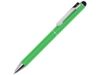 Ручка шариковая металлическая Straight SI Touch (зеленый)  (Изображение 1)