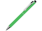 Ручка шариковая металлическая Straight SI Touch (зеленый) 