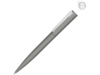 Ручка шариковая металлическая Brush Gum, soft-touch (серый)  (Изображение 1)