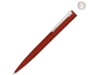 Ручка шариковая металлическая Brush Gum, soft-touch (красный)  (Изображение 1)