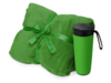 Подарочный набор Dreamy hygge с пледом и термокружкой (зеленый/зеленый)  (Изображение 1)