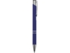 Ручка металлическая шариковая Legend Gum soft-touch (темно-синий)  (Изображение 3)