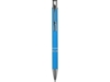 Ручка металлическая шариковая Legend Gum soft-touch (голубой)  (Изображение 2)