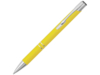 Ручка металлическая шариковая Legend Gum soft-touch (желтый)  (Изображение 1)