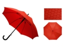 Зонт-трость полуавтомат Wetty с проявляющимся рисунком (красный) 