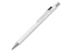 Ручка шариковая металлическая Straight SI (белый)  (Изображение 1)