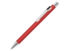 Ручка шариковая металлическая Straight SI (красный)  (Изображение 1)