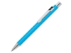 Ручка шариковая металлическая Straight SI (голубой)  (Изображение 1)