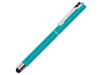 Ручка металлическая стилус-роллер STRAIGHT SI R TOUCH (бирюзовый)  (Изображение 1)