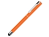 Ручка металлическая стилус-роллер STRAIGHT SI R TOUCH (оранжевый)  (Изображение 1)