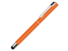 Ручка металлическая стилус-роллер STRAIGHT SI R TOUCH (оранжевый) 