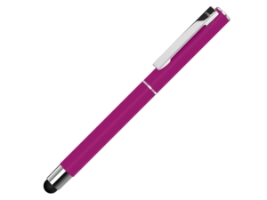 Ручка металлическая стилус-роллер STRAIGHT SI R TOUCH (розовый) 